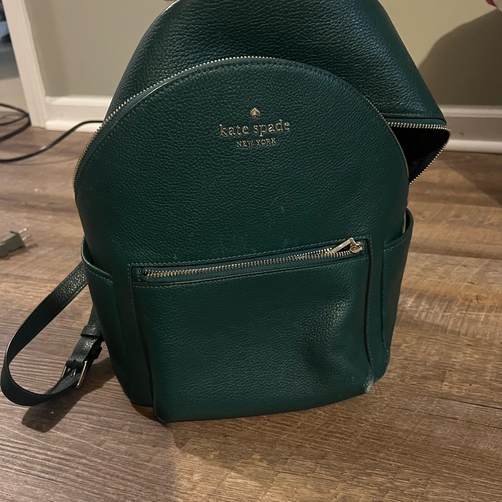 Kate Spade Forest Green Backpack
